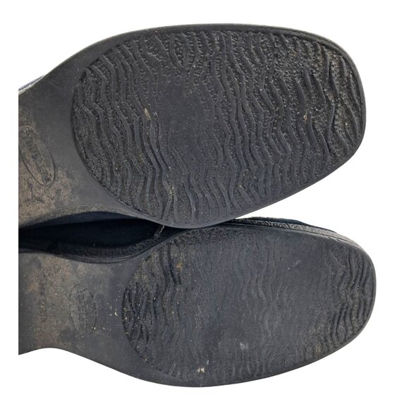 VIntage Yodelers Boots Womens Size 9 Apres Snow Winter Blue Suede Fleece Faux Fu - Picture 6 of 16